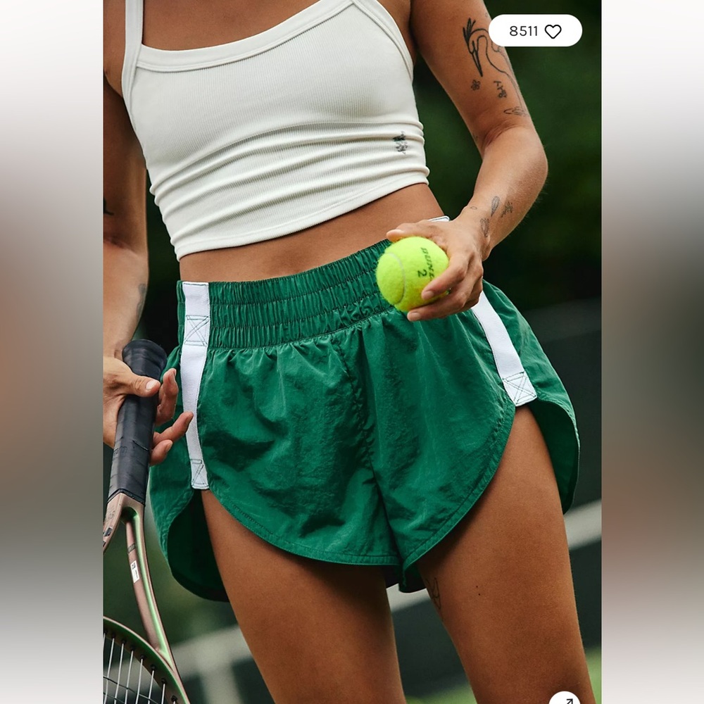 Sold Out Free People Trail Angel Shorts Kelly Green XS Brand New